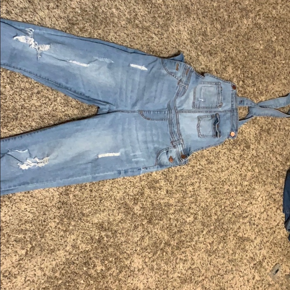 Light Blue Jean Overalls